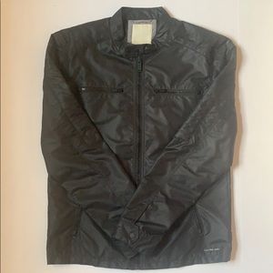 Calvin Klein black bomber jacket Size L